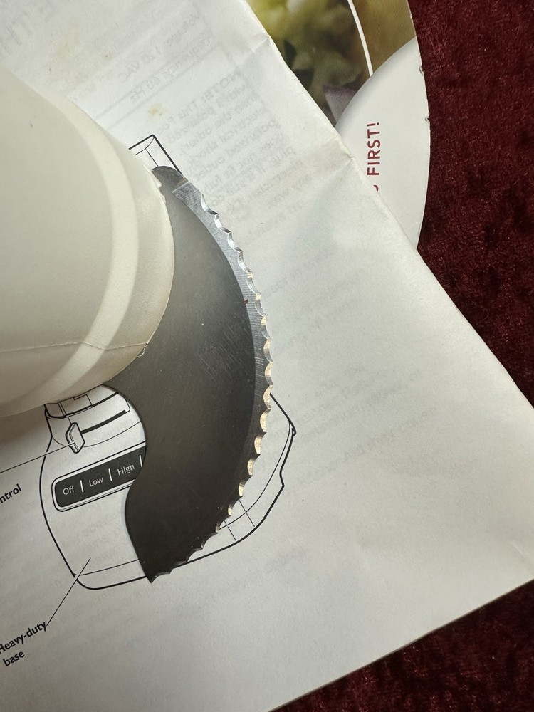 KitchenAid 13 Cup Food Processor With Original Attachments Tested And Sharp!!!!