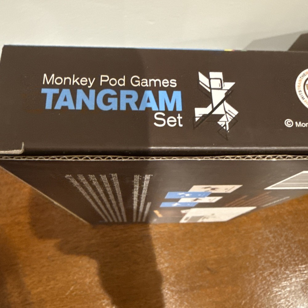 New Monkey Pod Games Tangram Set 50 Shapes Creative Thinking Problem Solving