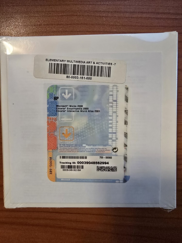 HP Learningpaq Elementary Multimedia, Art, & Activities-New/Sealed