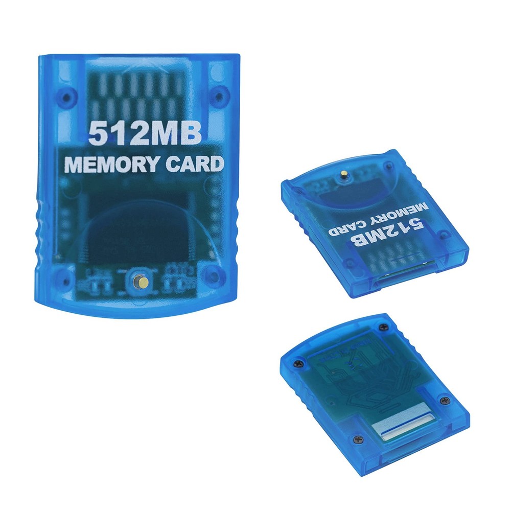 Mcbazel Gamecube Memory Cards,Memory Card Compatible with Blue 512MB