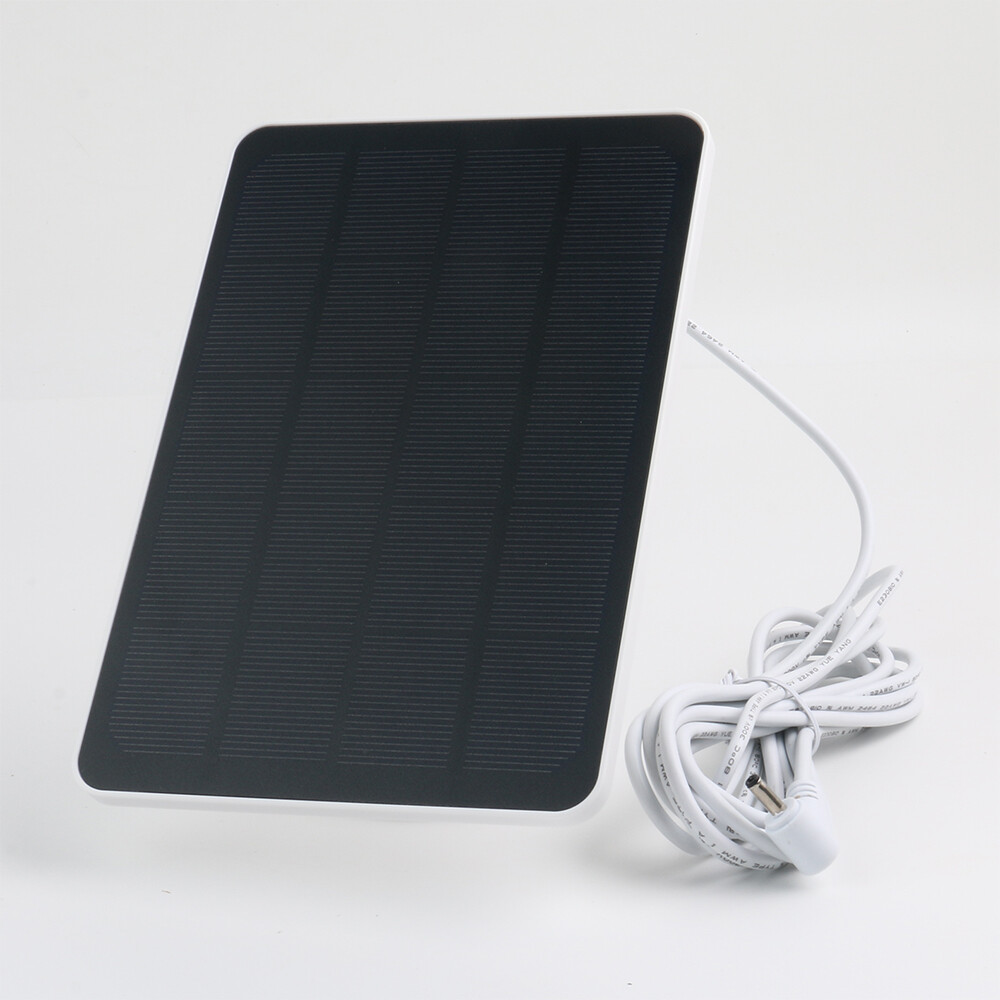4W Universal Solar Panel for Ring Stick Up Spotlight Camera Battery 10ft Cable