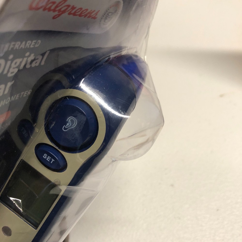 Walgreens Infrared Digital Ear Thermometer with LED indicator 2 sec read