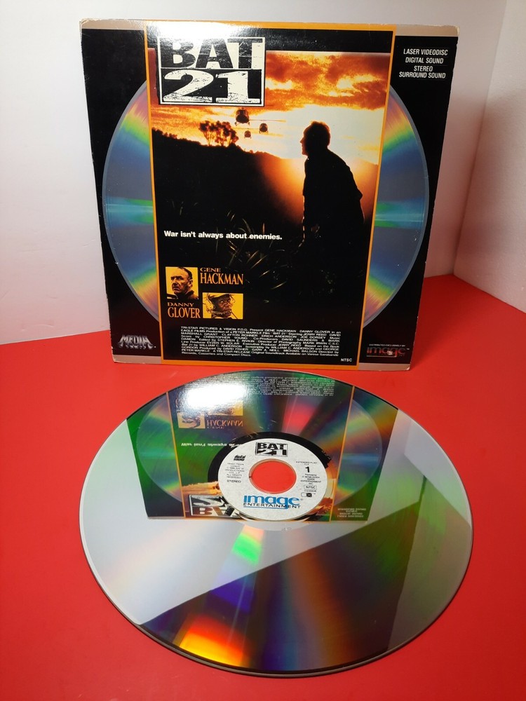 Bat 21 Laserdisc Gene Hackman Danny Glover