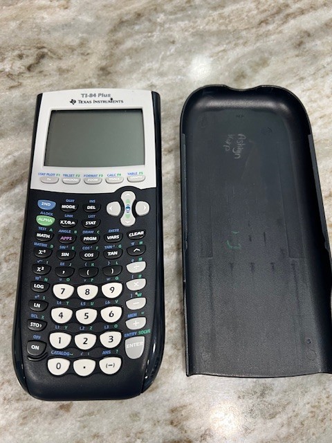Texas Instruments TI 84 Plus Graphing Calculator Works