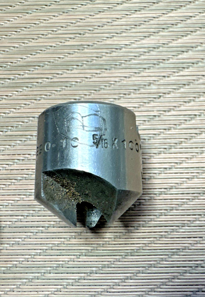 THREADED COUNTER SINK, ASSORTED SIZES, LOT OF 7