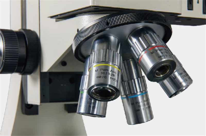 M26 95mm Visible LWD M Plan APO Metallurgical Microscope Objective Lens 2X-50X