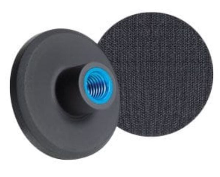 Buff & Shine 3" Grip Rigid Edge Backing Pad - 5/8"x11 thread size - Hook & Loop