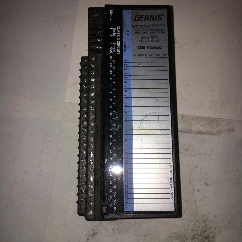 GE FANUC IC660EBD024W ELECTRIC MODULE