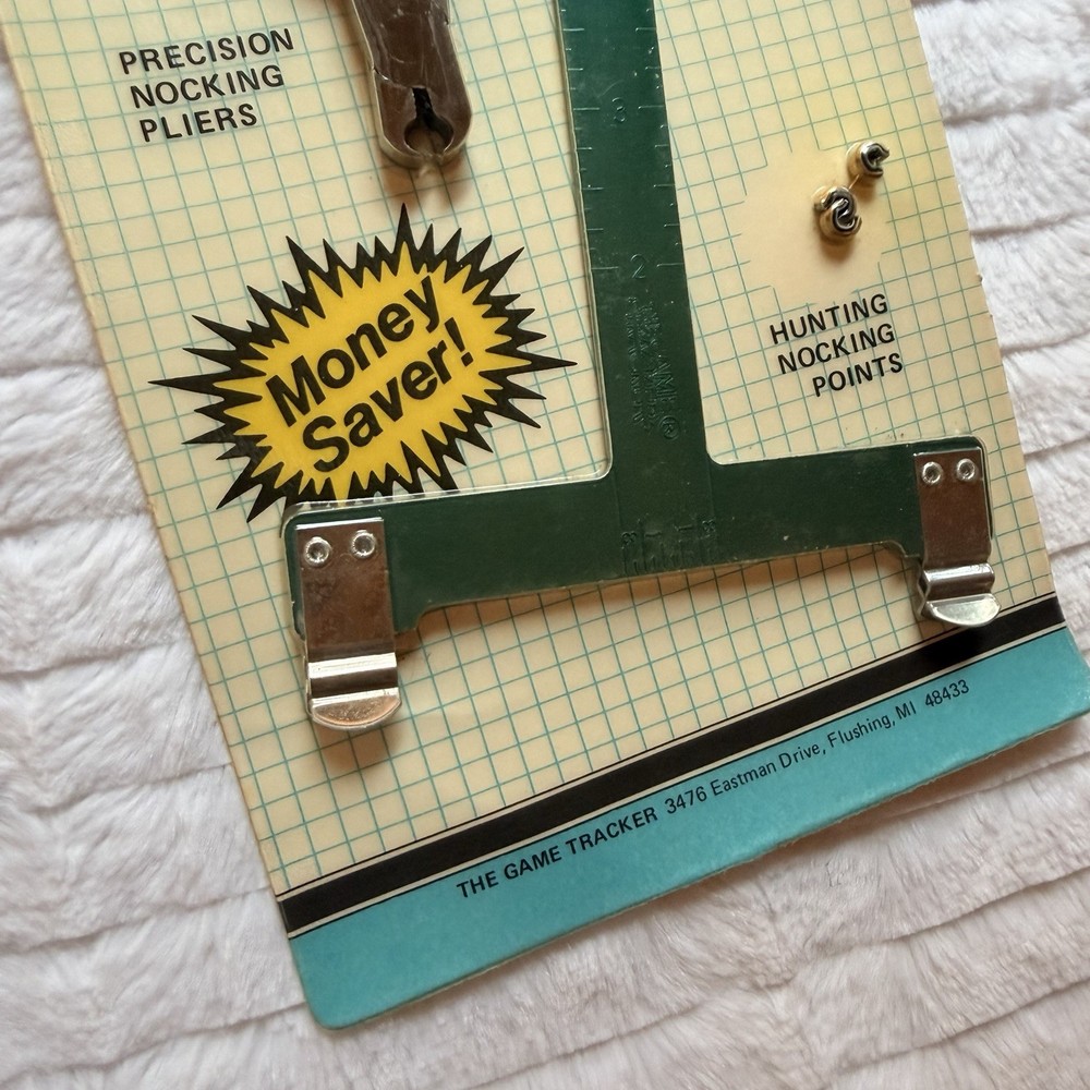 The Game Tracker Precision Value Pac Archery Tool Set – Nock Pliers, Bow Square