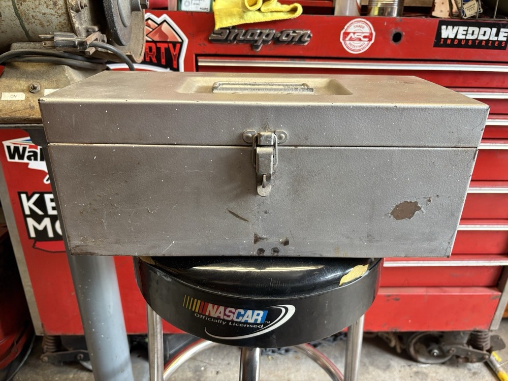 Vintage Metal Toolbox