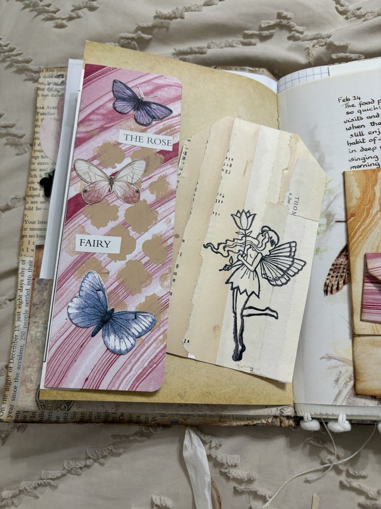 Junk Journal Fairy Themed