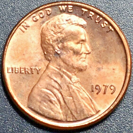 ONE 1979 ERROR PENNY DIE CRACK UNDER STEPS THREE AVAILABLE 231-233
