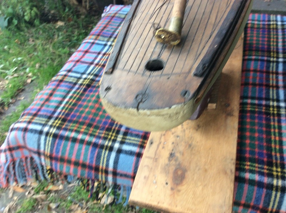 antique pond yacht