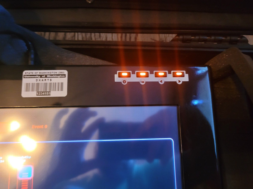 JazzMutant Lemur Touch Control Surface midi/osc controller Cables Pelican Case