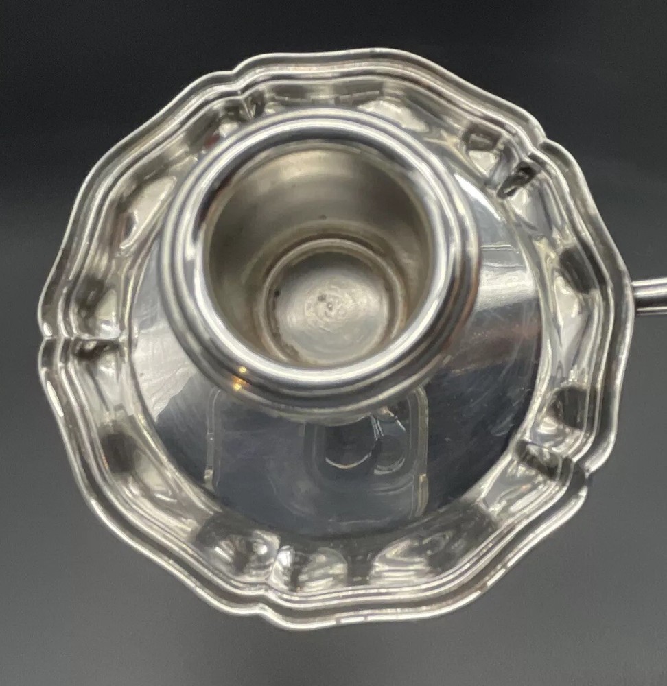 Christofle Gallia Silver plated Candlestick / Chamber stick