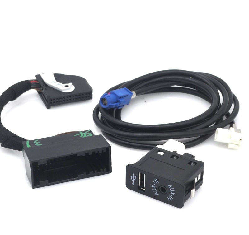 Convert tcu/mulf Combox usb socket hsd Harness Cable For BMW E60 E90 F10 CIC
