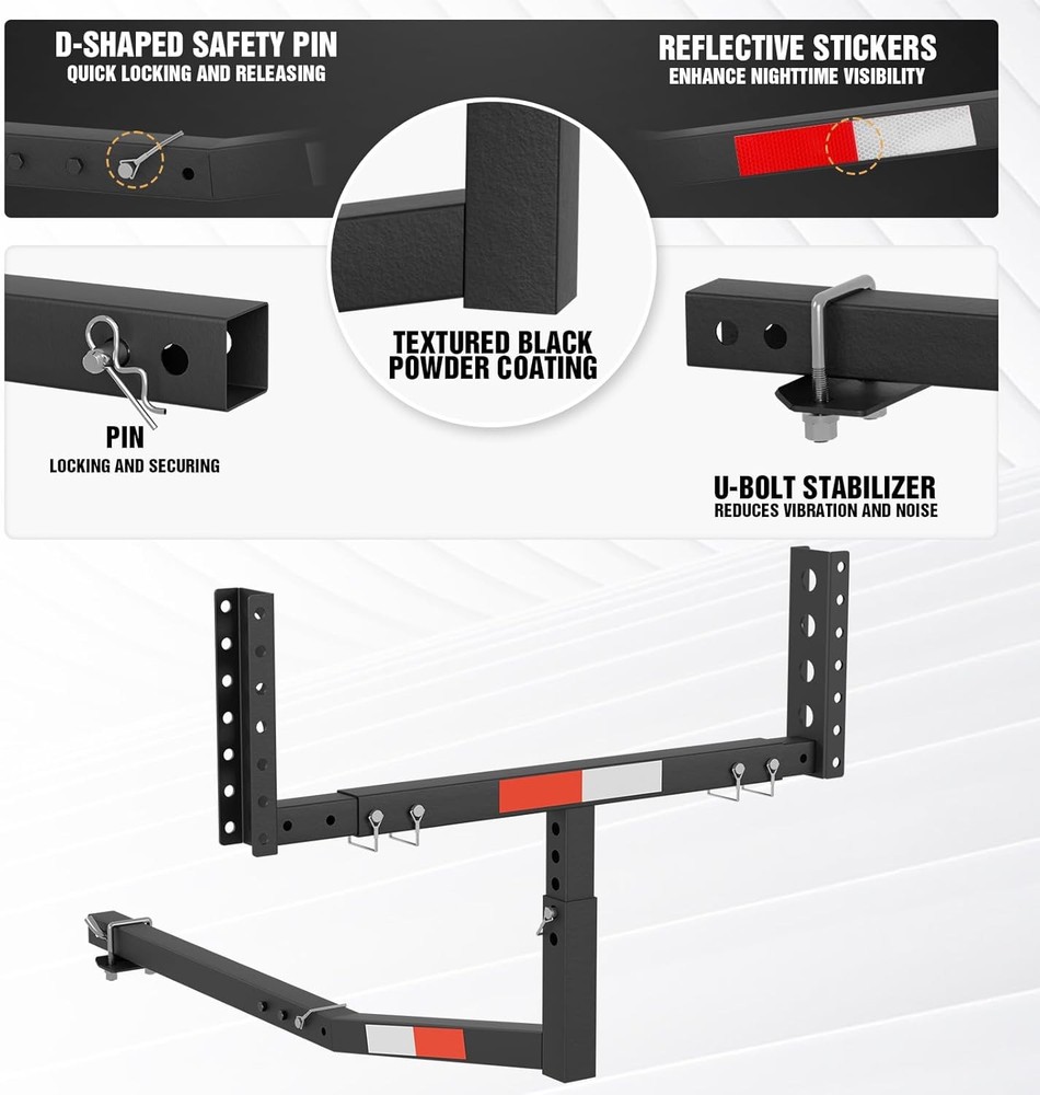 Truck Bed Extender Hitch Support