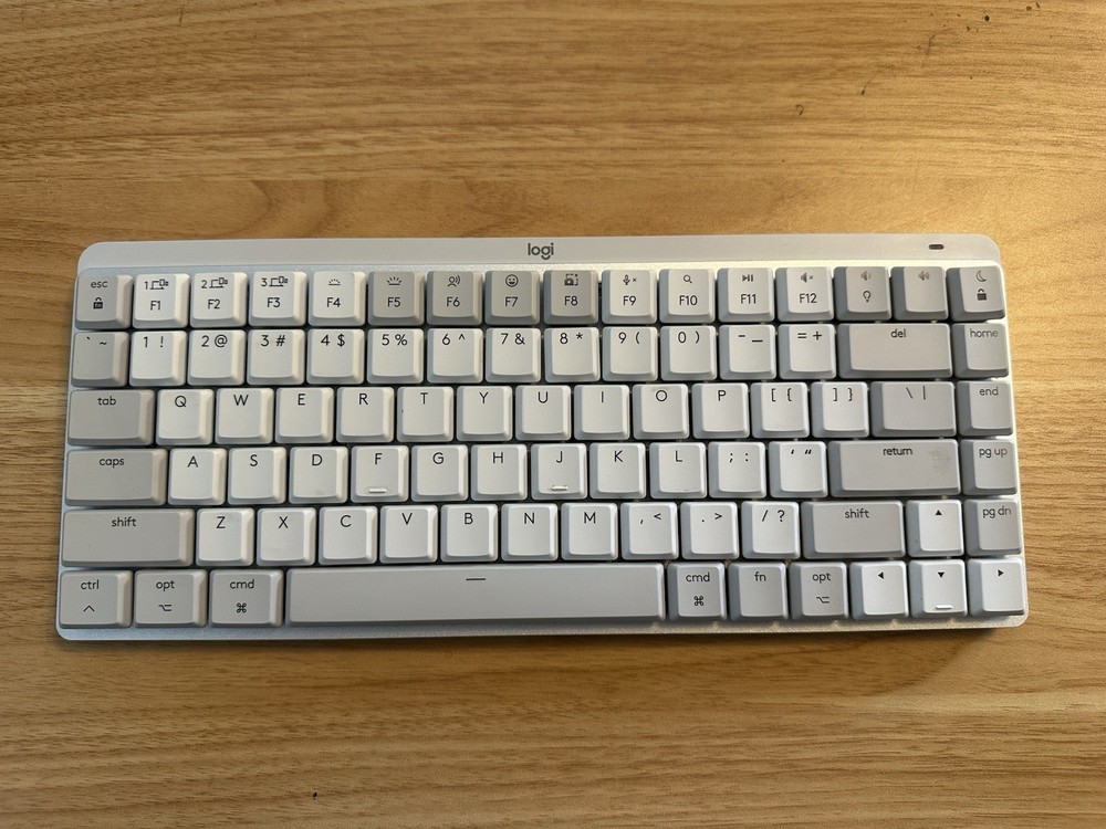 Logitech - MX Mechanical Mini for Mac Compact Wireless Keyboard - 920-010553