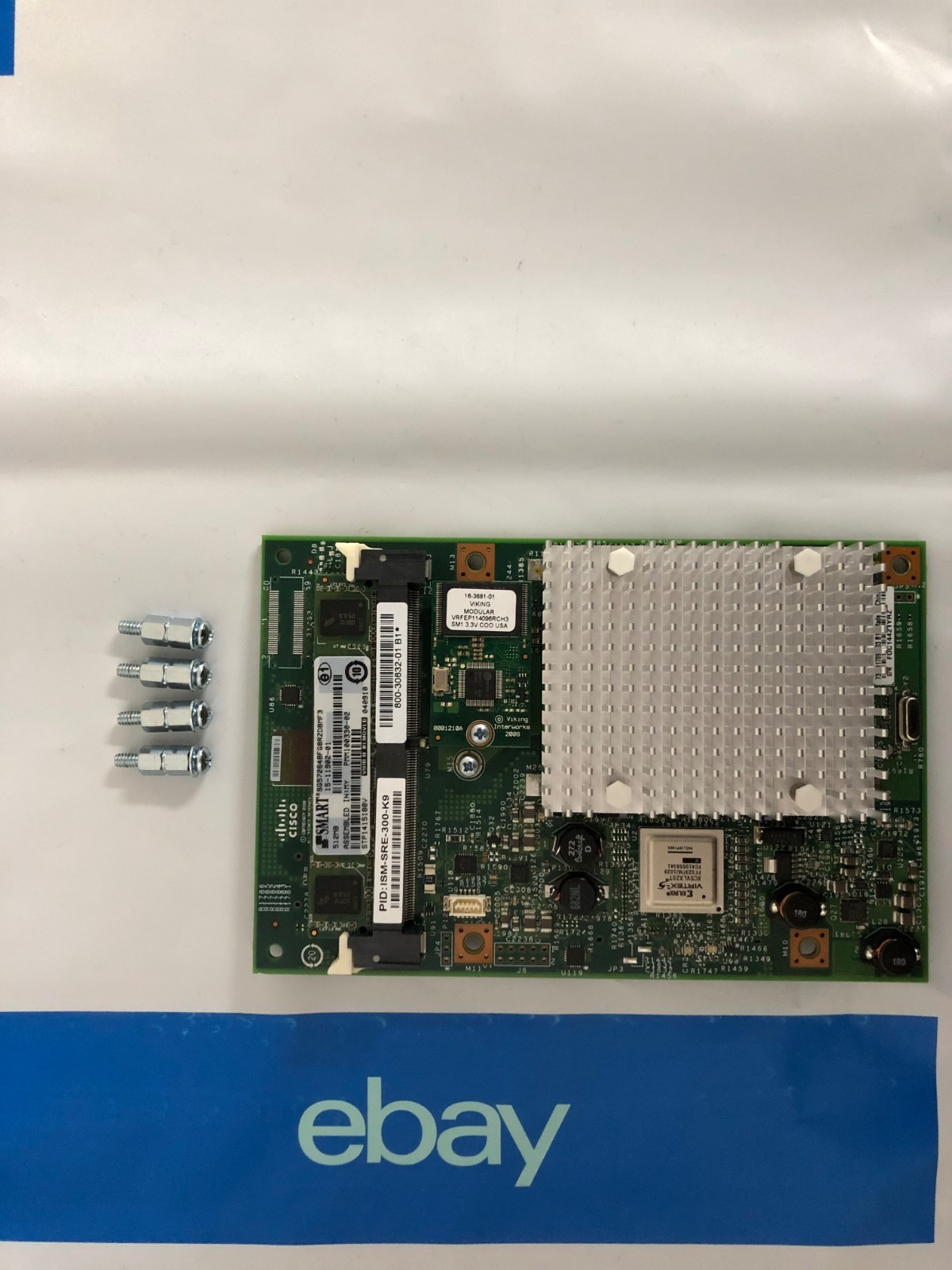 CISCO ISM-SRE-300-K9 Voicemail Service Ready Engine 4GB CUE 8.6.12 ISM SRE 300