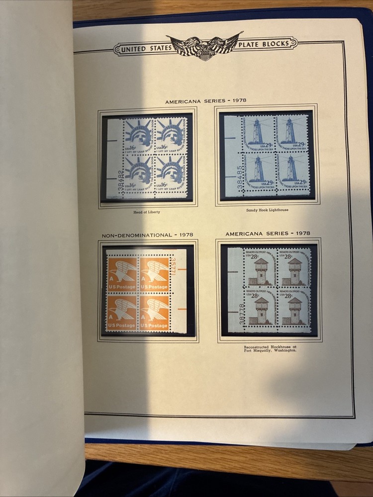 Minkus American Plate Block Album Volume V