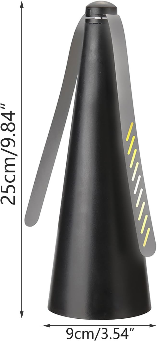 2 SET Fan Fly Repeller For Food Tables Indoor Outdoor Soft Fan Blades Picnic NEW