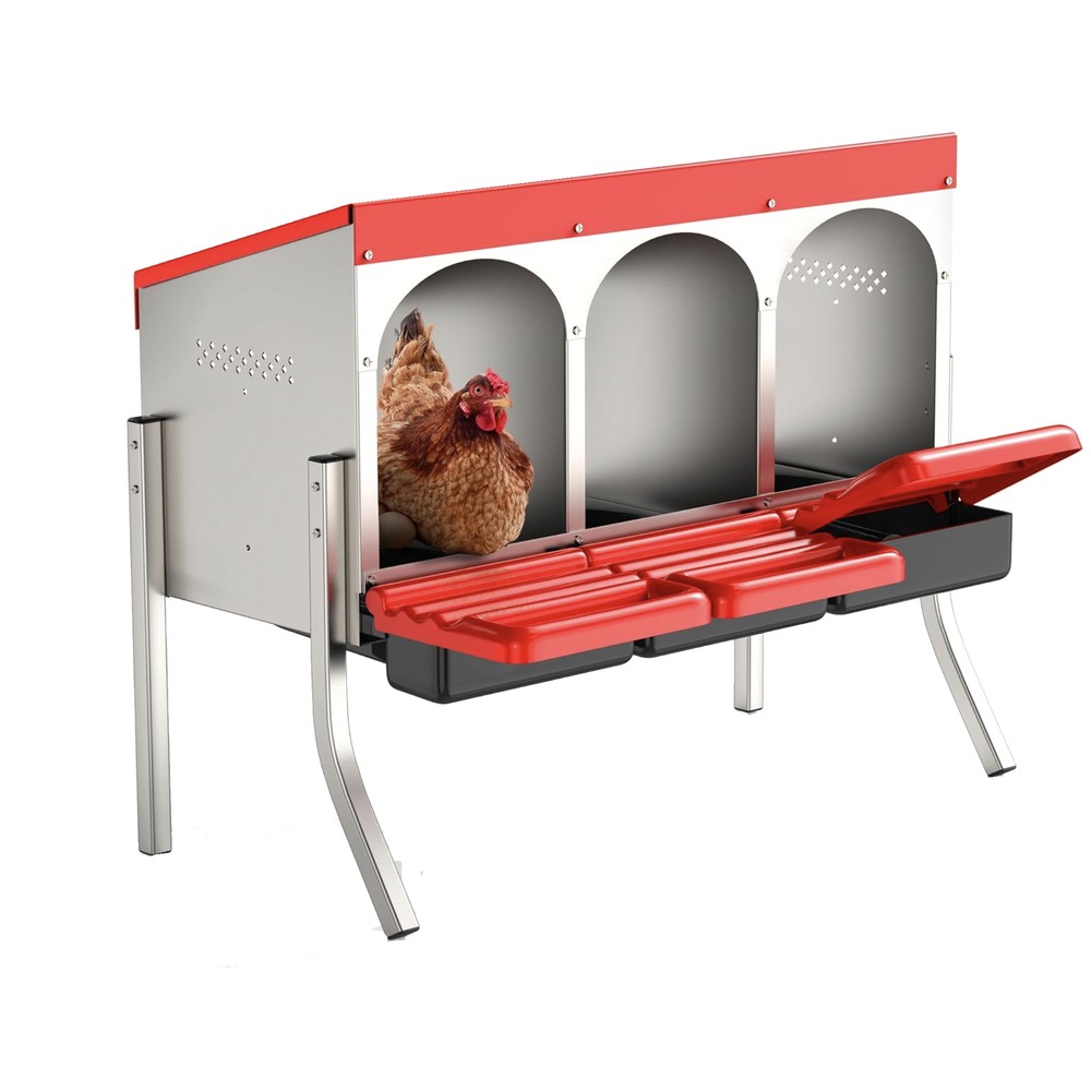 Drip Depot 3 Compartment Chicken Nesting Boxes