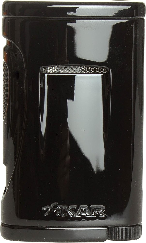 Xikar Xidris Single Jet Flame Lighter, High-Performance, Black