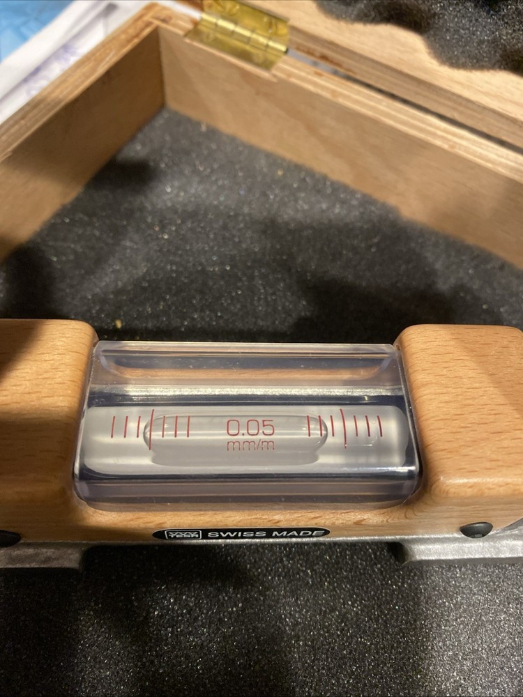 Tesa SWISS MADE Square Level Flat Surface Precision Alignment Square 6” By 6”