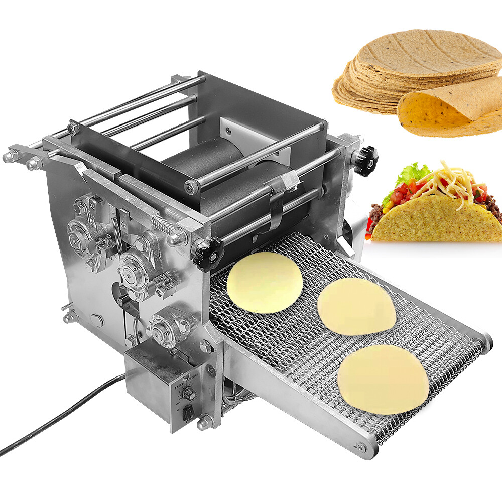 Commercial Mexican Corn Tortilla Maker Machine Automatic Chapatti With 17cm Mold
