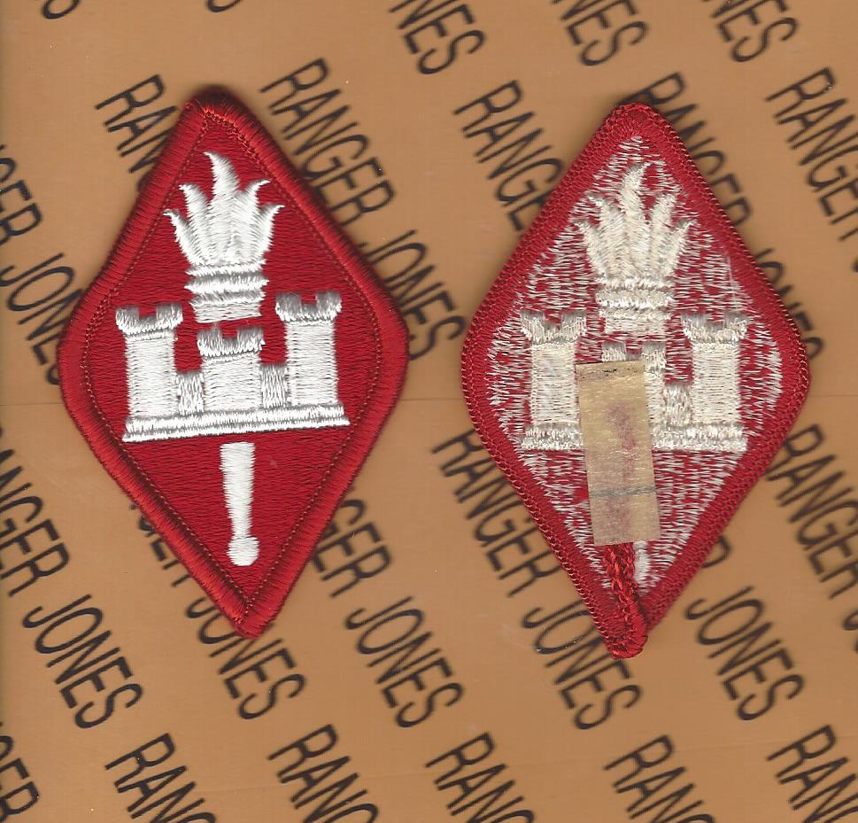 US Army Engineer Center & School Cadre & Student ~3" patch m/e