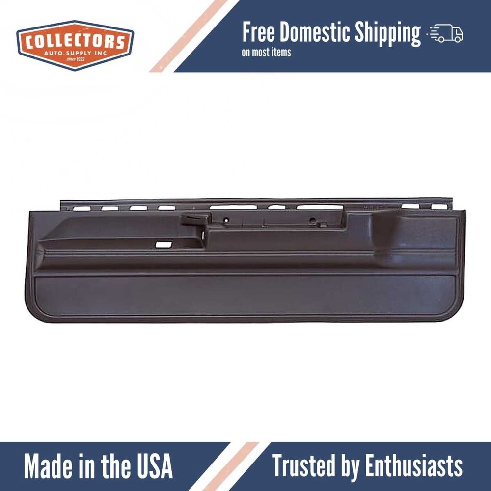 Interior Door Panel Skin Overlay Black A for 1978-1987