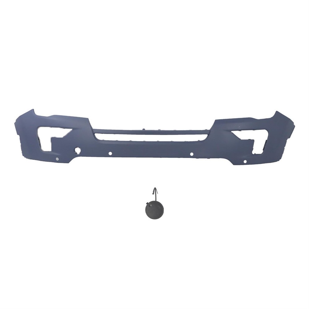 Plastic Front Bumper Cover Primed Sensor Holes for Explorer 2018-2019