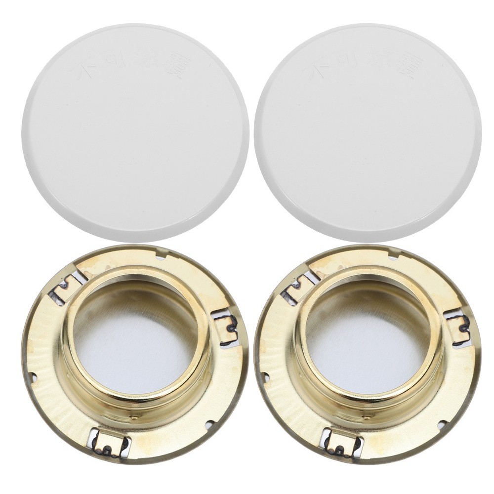 4 Pcs Sprinkler Head Cover Plate Fire Protector Ceiling Mount Nozzle