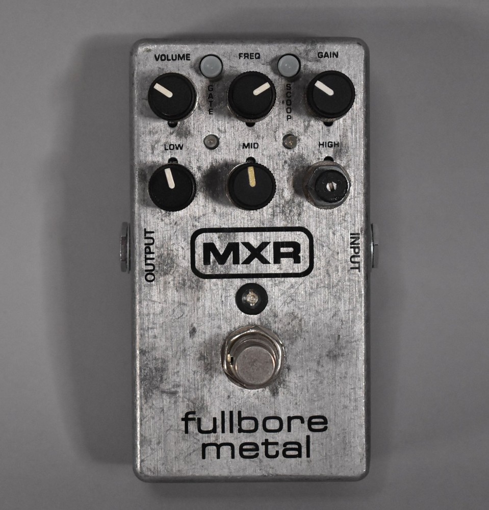 MXR M116 Fullbore Metal Distortion Pedal Silver