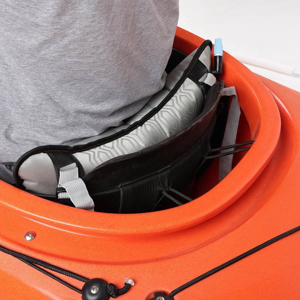 Inflatable Lumbar Support for Kayak Seats