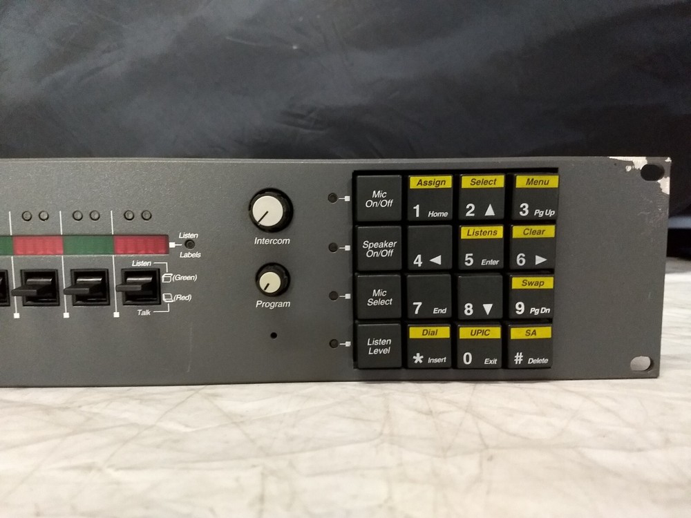 Clear-Com Intercom Systems ICS-2110 Matrix Plus Master Station