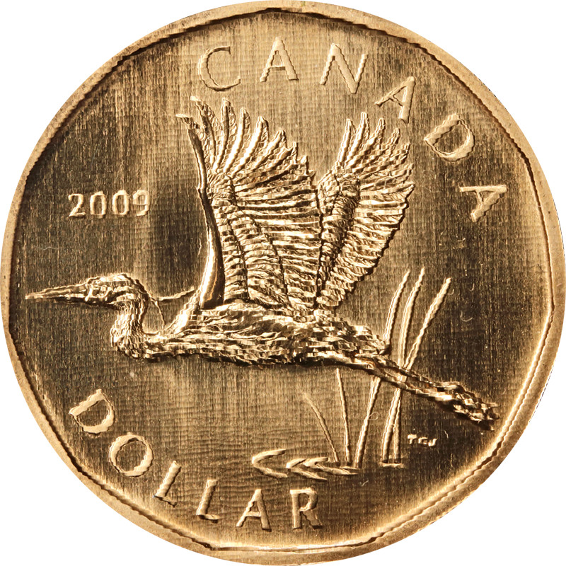 2009 Canada Specimen Set - Great Blue Heron - OGP & COA