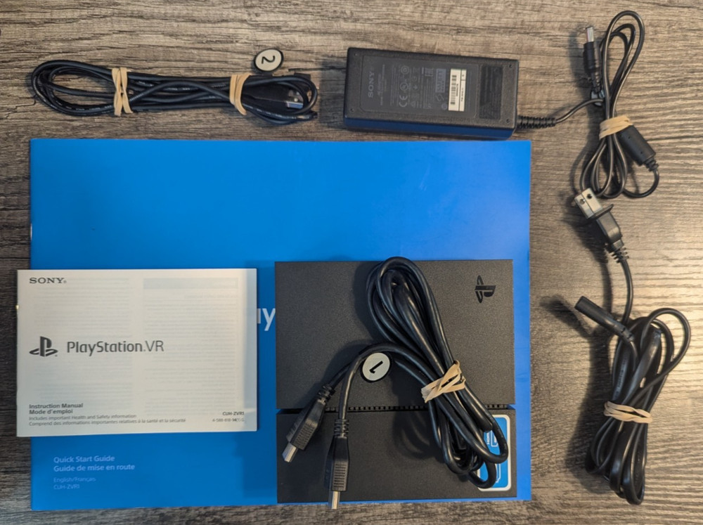 PlayStation VR Console (Includes Everything Excepts Headphones)