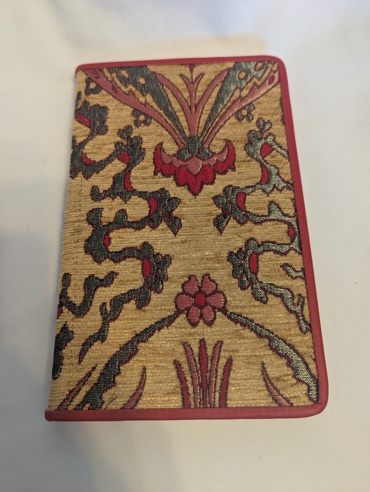 Beautiful Turkish fabric covered lined journal