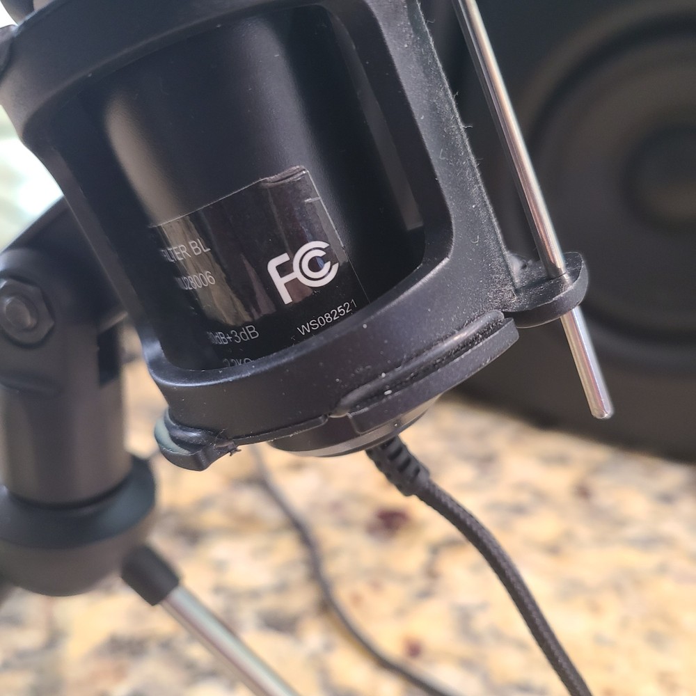 USB PC Microphone With Filter and stand - Model # Mu28006