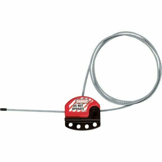 *** 4 *** Master Lock S806 Adjustable Lockout Tagout Steel Cable