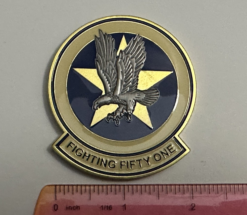 VF-51 Screaming Eagles Challenge Coin