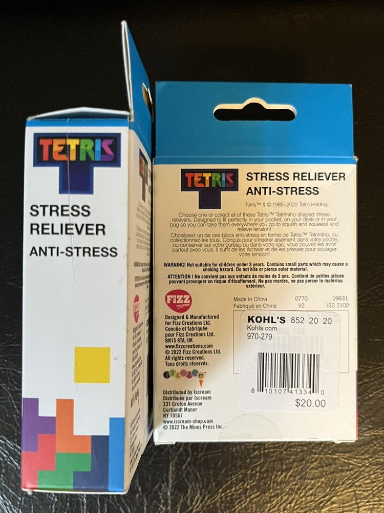 Tetris Stress Relievers