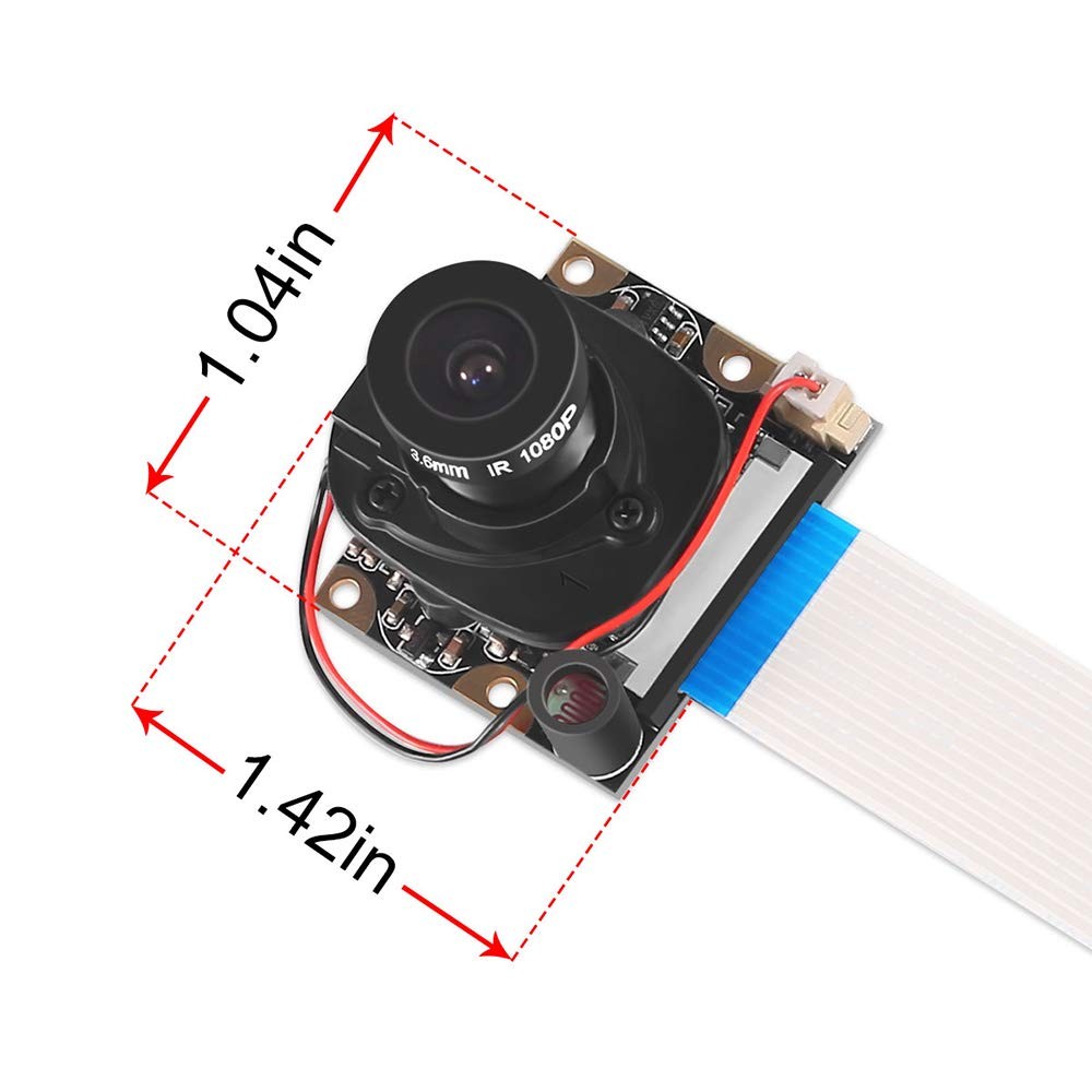 for Raspberry Pi 4 B 3 B+ Camera Module Automatic IR-Cut Switching Day/Night ...