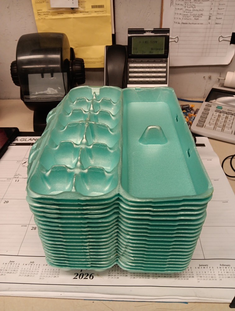 Styrofoam Bulk Egg Cartons (50 pack)