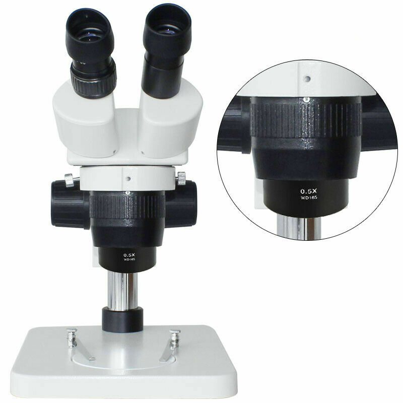 0.5X Stereo Microscope Barlow Auxiliary Objective Lens Thread M48*0.75