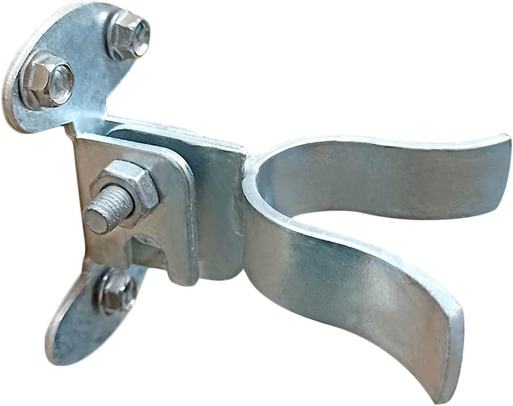 1-5/8" Flat Back Wall Mount Fork Gate Latch - Gate Latch Hardware with Screws or