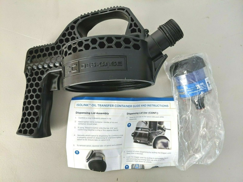IsoLink Kit- Pump Lids with BB Breather