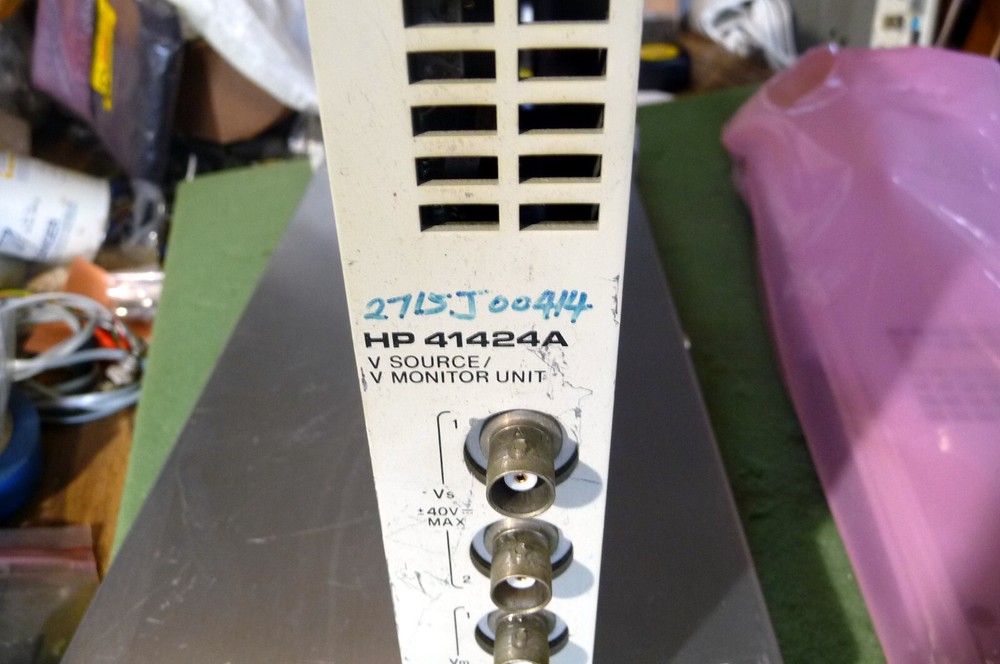 AGILENT HP 41424         SOURCE/MONITOR UNIT