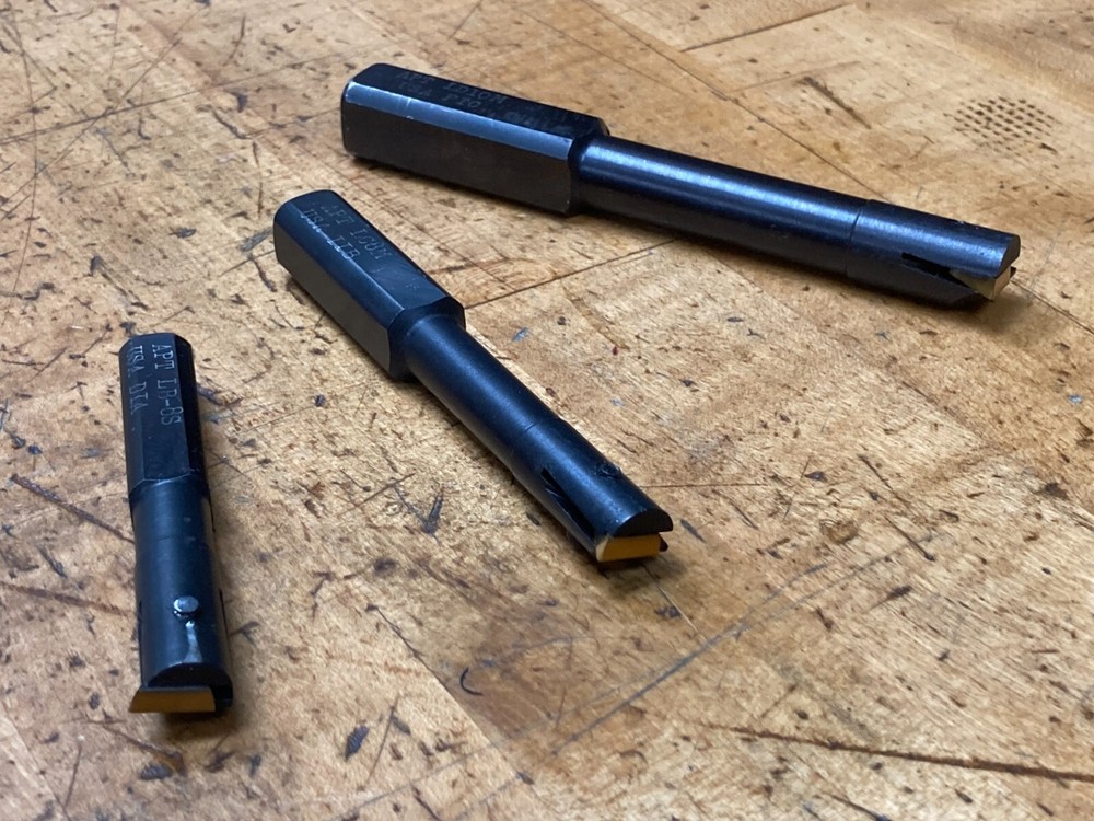APT INDEXABLE BORING BARS, LB8S, LC8M, LD10M, PLUS INSERTS